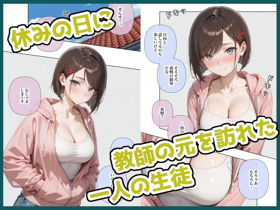 【無料エロ漫画・同人】貞操観念のゆるい休日2 日向の場合-1枚目