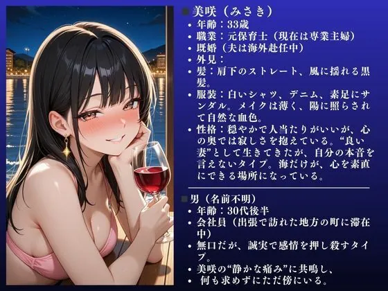 【無料エロ漫画・同人】【気持ちいぃぃ！！】開放的な人妻 美咲（33）〜NTR快楽不倫in砂浜ビーチ〜-2枚目