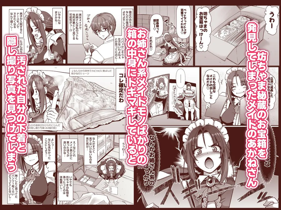 【無料エロ漫画・同人】ポンコツ独身メイドあかねさん（28）-2枚目