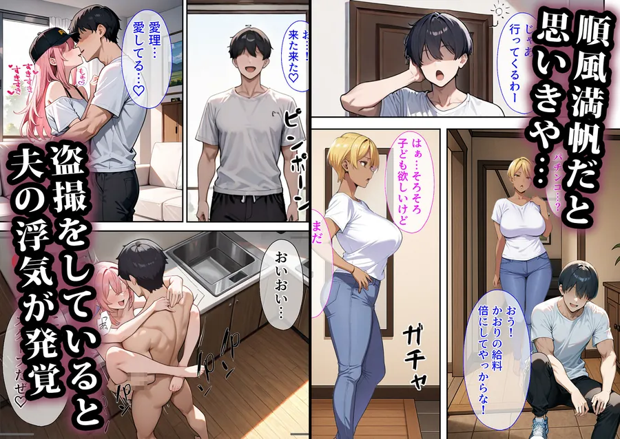 【無料エロ漫画・同人】寝取られマンション〜元ヤン人妻編-2枚目