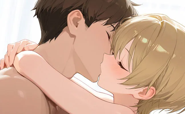 【無料エロ漫画・同人】欲求不満な人妻と何度も求め合う-1枚目