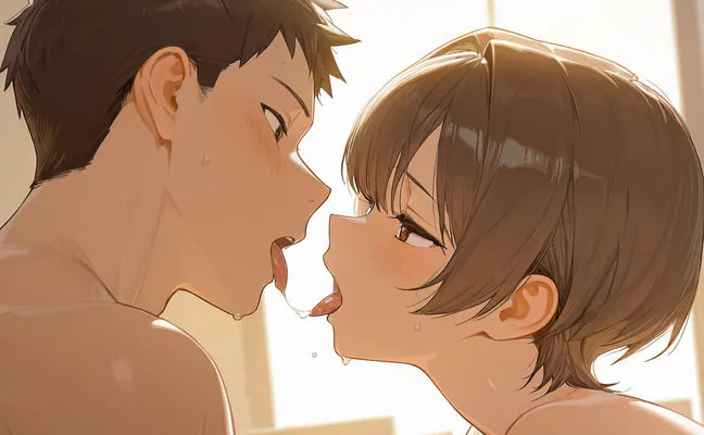 【無料エロ漫画・同人】欲求不満な人妻と何度も求め合う-2枚目