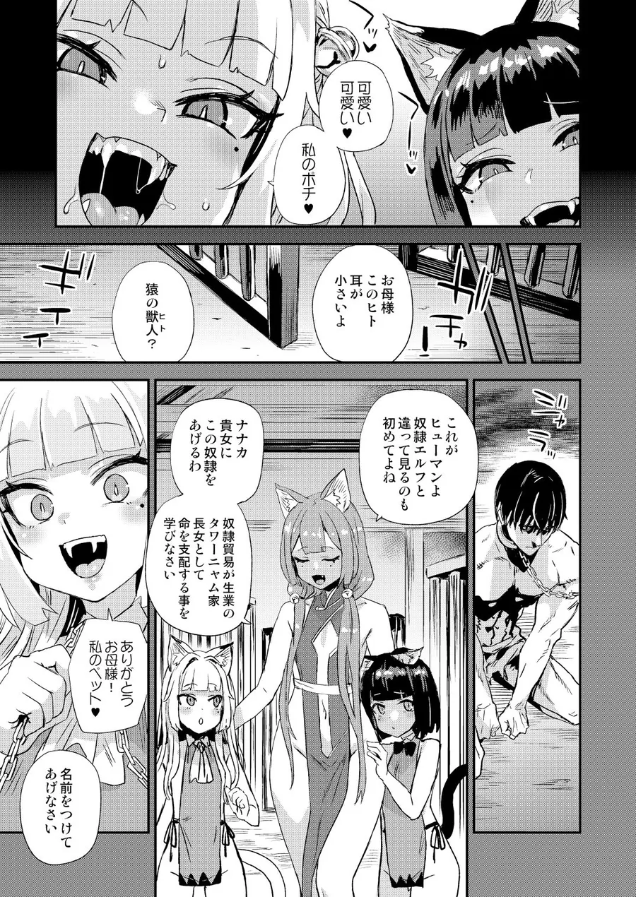 【無料エロ漫画・同人】猫族娘はヒトを飼う。-3枚目