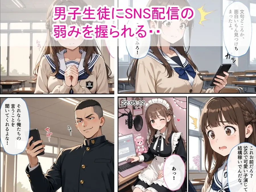 【無料エロ漫画・同人】女子校生エロ漫画3作品セットVol.3-1枚目