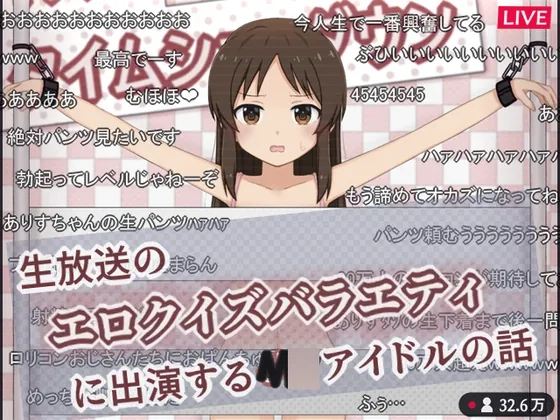 生放送のエロクイズバラエティに出演するJ○アイドルの話(輪々処) | RJ01537641