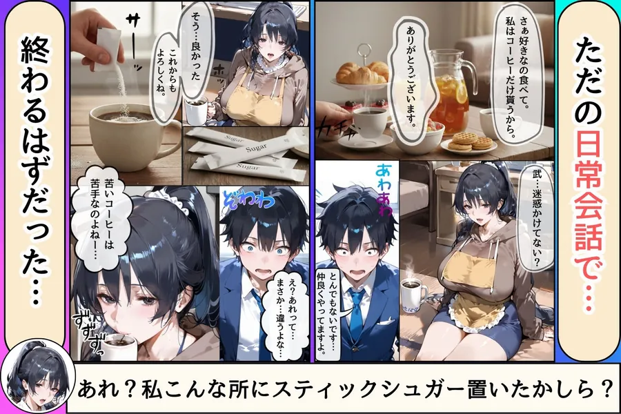 【無料エロ漫画・同人】セックスレスのシングルマザーが発情したら本当にヤバかった。-5枚目