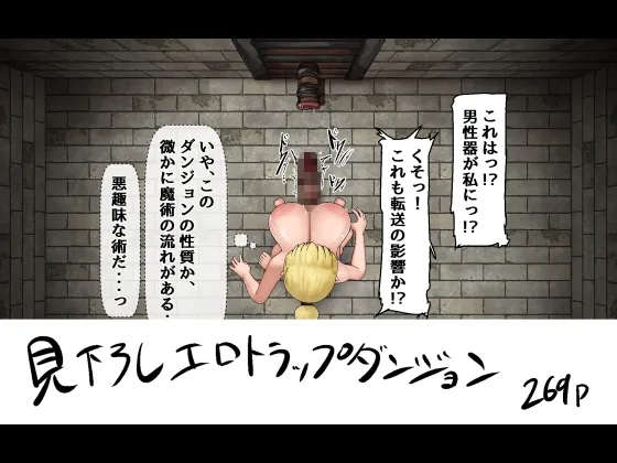 見下ろし定点エロトラップダンジョン(白土海) | RJ01582140